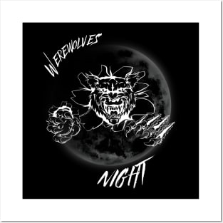 Werewolves Night I Posters and Art